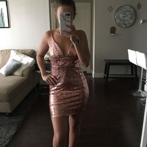 Hot Miami Styles Sequins Dress